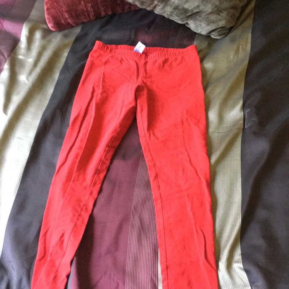 Red cat & jack leggings